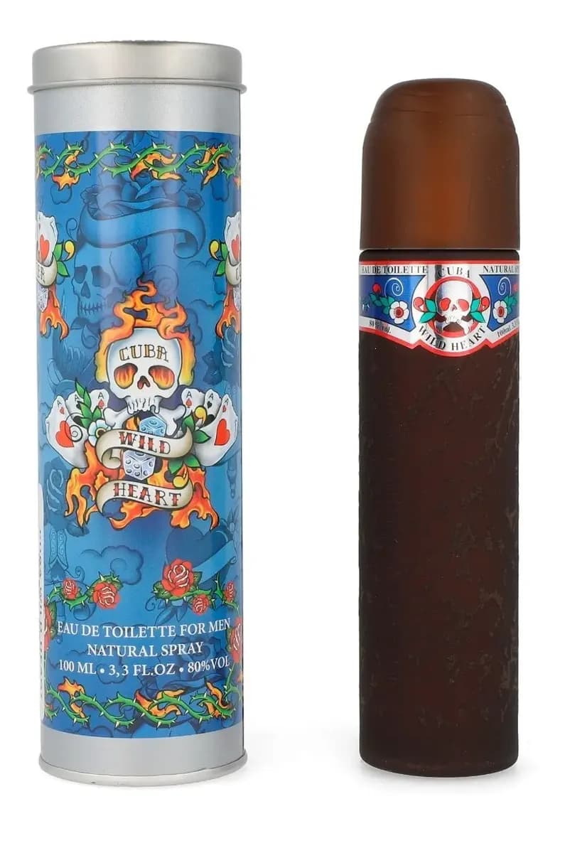 Cuba Wild Heart 100ml Edt Spray