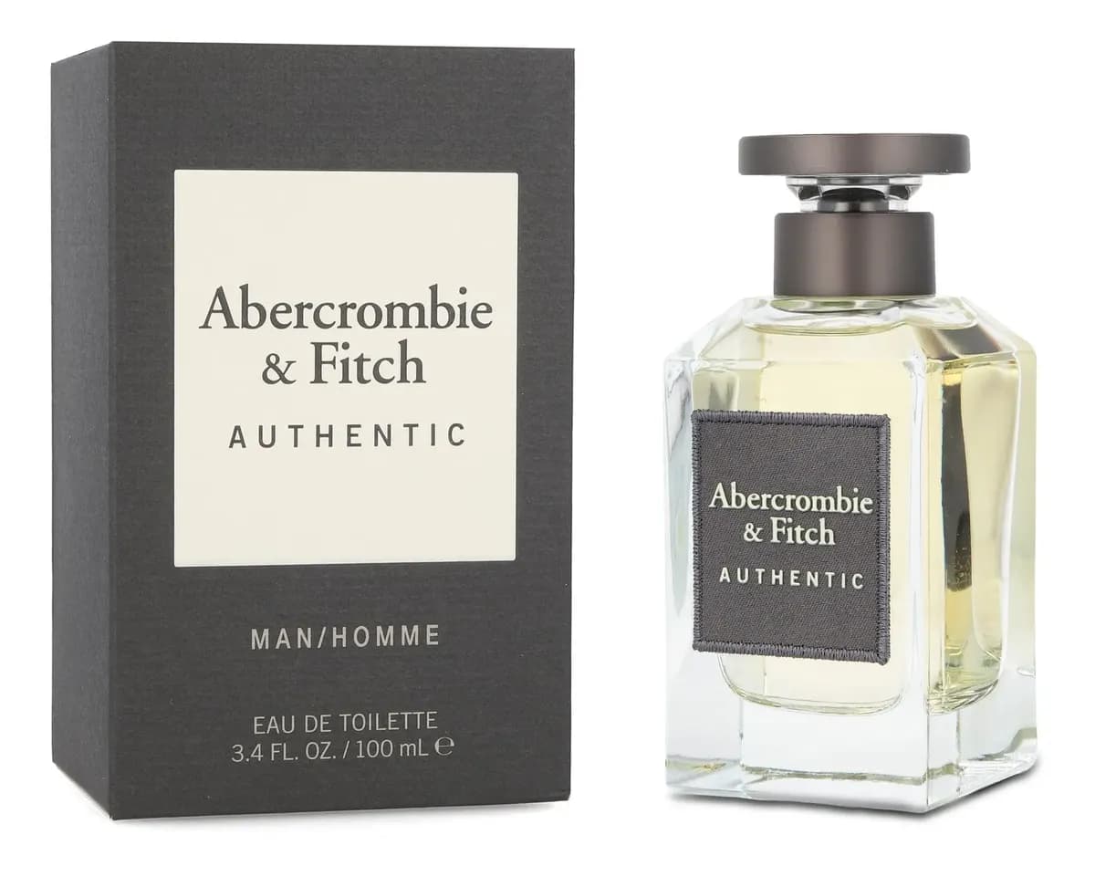 Abercrombie & Fitch Authentic Eau de Toilette Hombre 100ml Cítrico Amaderado