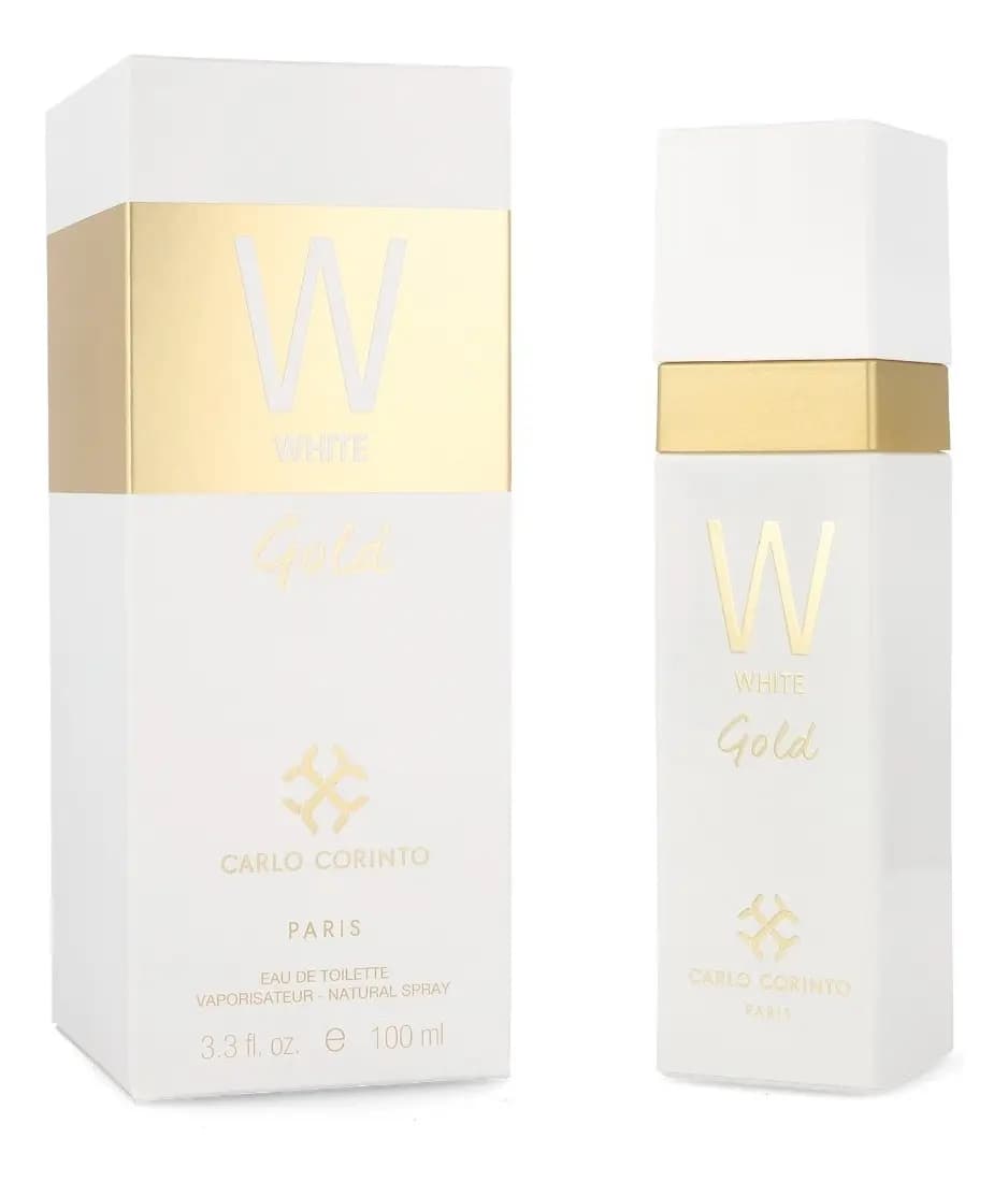 Carlo Corinto White Gold EDT 100 ml Perfume para Mujer Floral