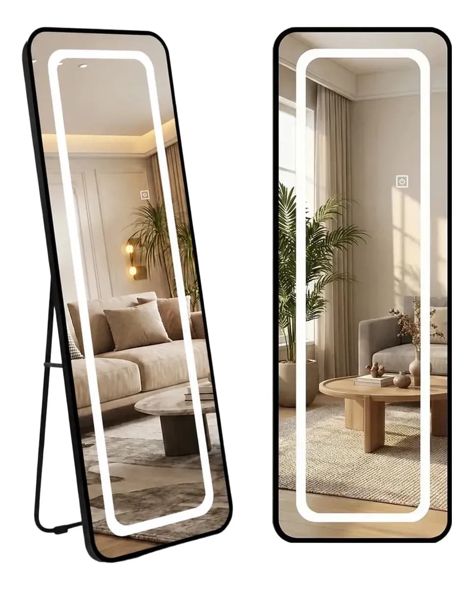 Espejos Led Touch Espejo Pared Tocador Baño Vestidor 3 Luces