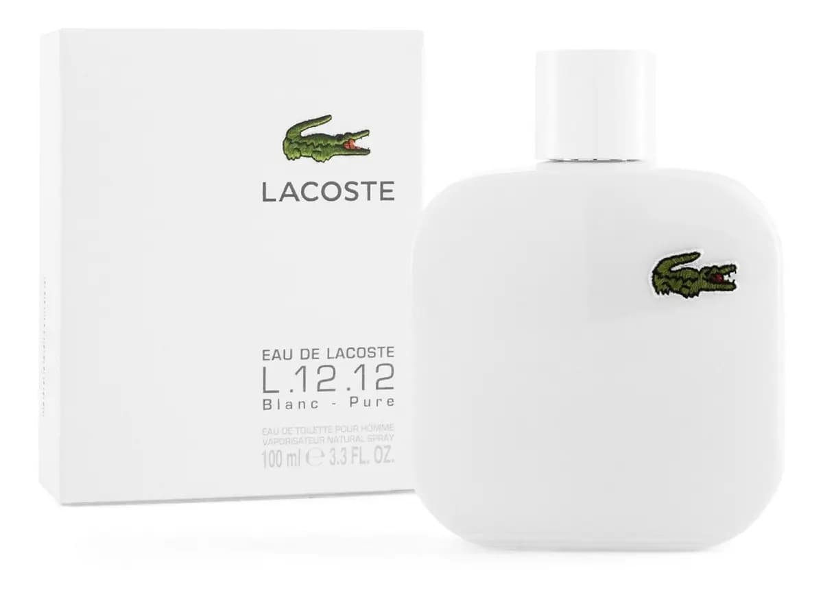 Lacoste L.12.12 Blanc 100ml Eau De Toilette Para Hombre