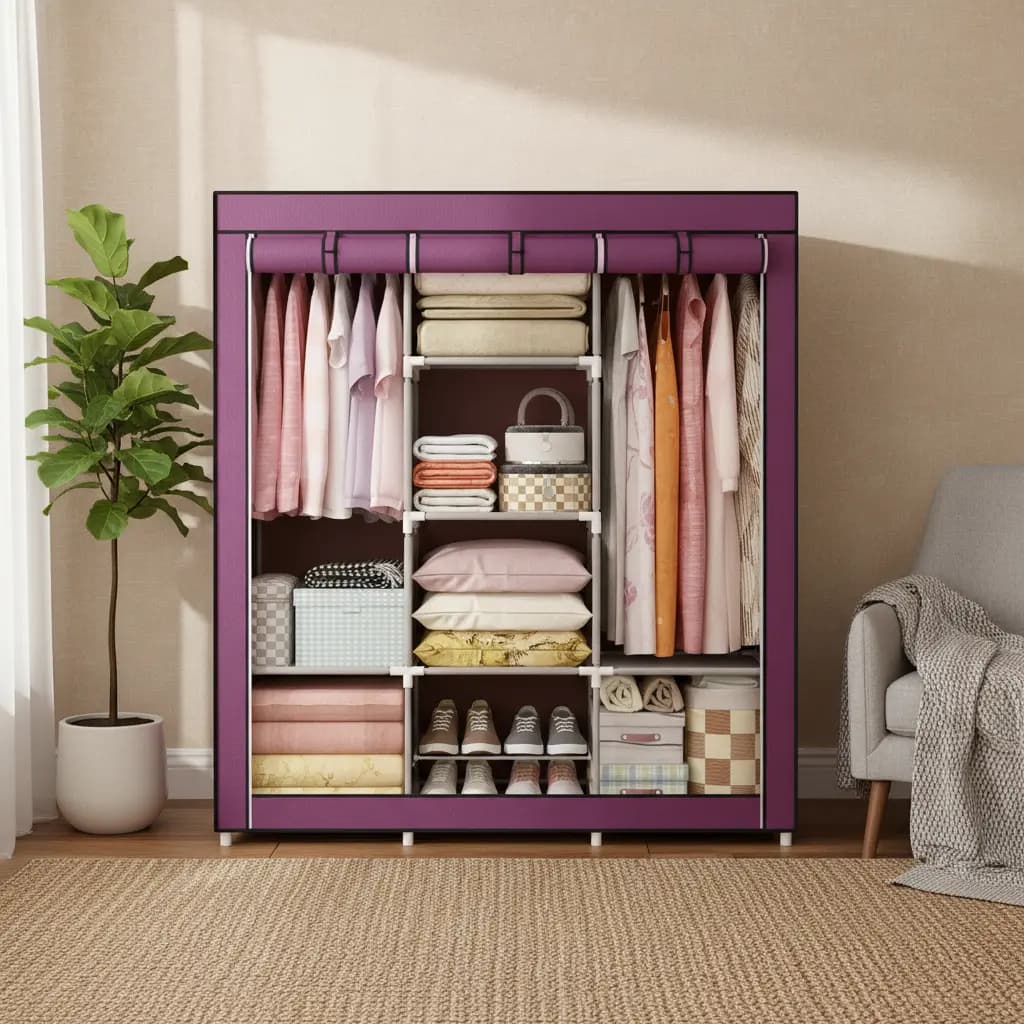 Ropero Rack Closet Armable Guradaropa Recamara Organizacion