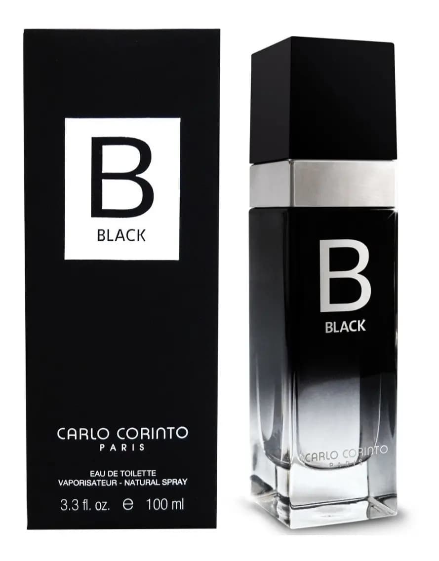 Carlo Corinto Black Eau de Toilette 100 ml Perfume para Hombre
