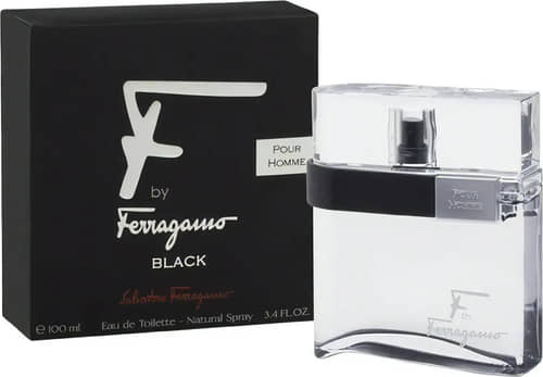 Salvatore Ferragamo Black Oriental